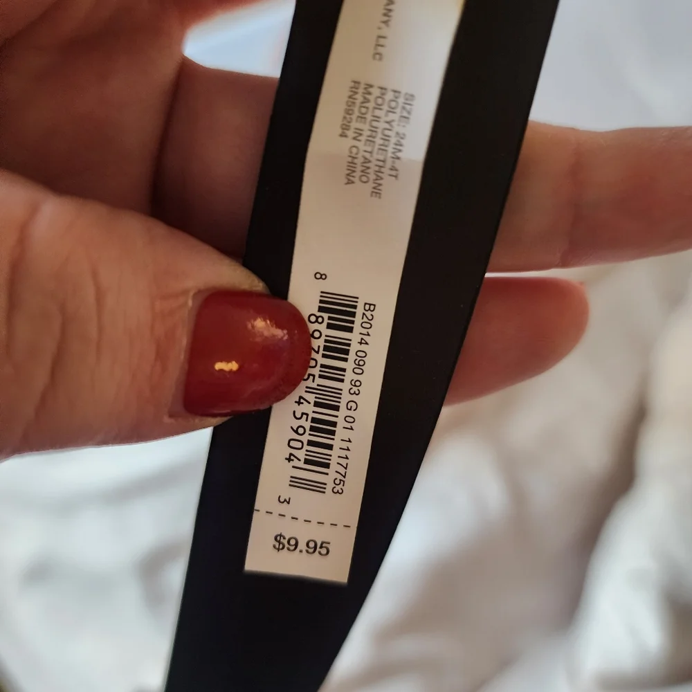 *nd Nwt tcp 24 month- 4T reversible belt